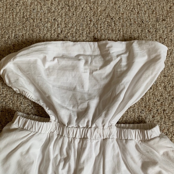 Petal and Pup White Strapless Open Back Dress - Picture 3 of 6